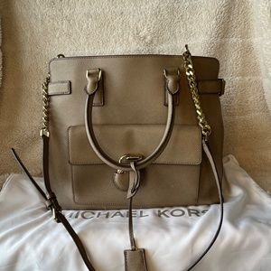 Michael Kors Emma Large Saffiano Tote